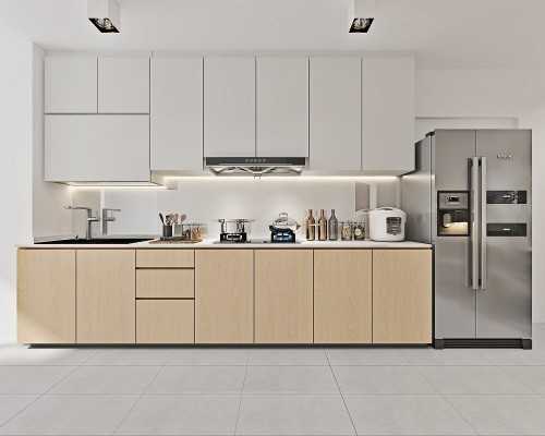 Modern Kitchen at BLK 646 Ang Mo Kio Ave 6