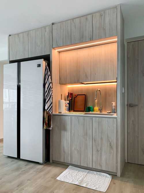 Scandinavian Kitchen at The Pinnacle@Duxton