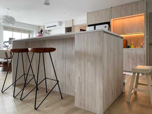 Scandinavian Kitchen at The Pinnacle@Duxton