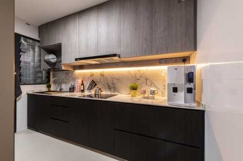 Contemporary Kitchen at 118A Alkaff Cres