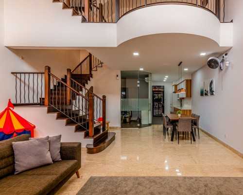 Modern Living Room at 16 Riverina Walk