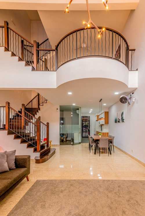 Modern Living Room at 16 Riverina Walk