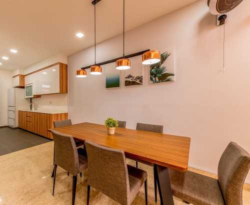 Modern Dining Room at 16 Riverina Walk