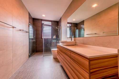 Modern Bathroom at 16 Riverina Walk