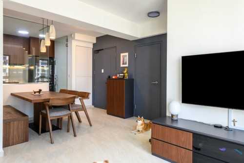 Modern Living Room at 94 DAWSON RD