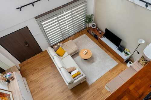 Scandinavian Living Room at WESTWOOD RD