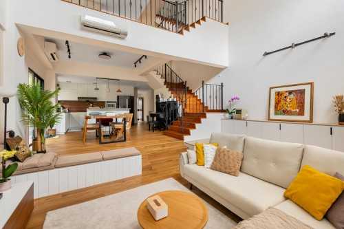Scandinavian Living Room at WESTWOOD RD