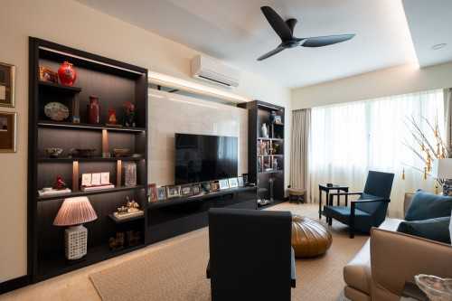 Modern Living Room at Newton | The Trevose