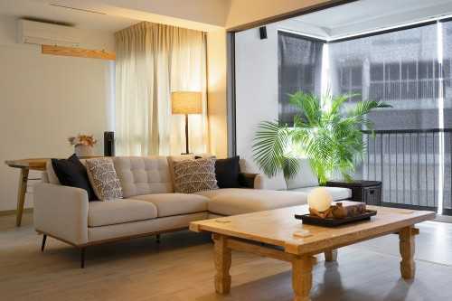 Contemporary Living Room at Pasir Ris Drive 1