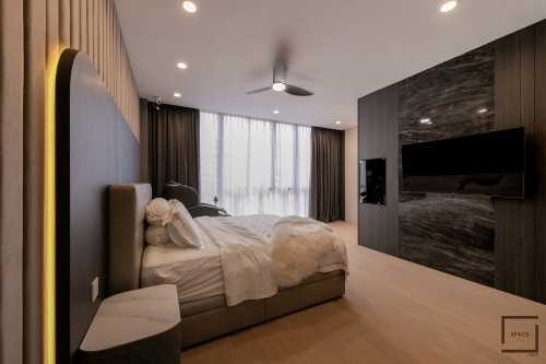 Contemporary Bedroom at Landed @ Parkwood Collection