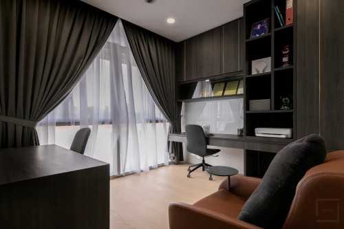 Contemporary Home Office at Landed @ Parkwood Collection