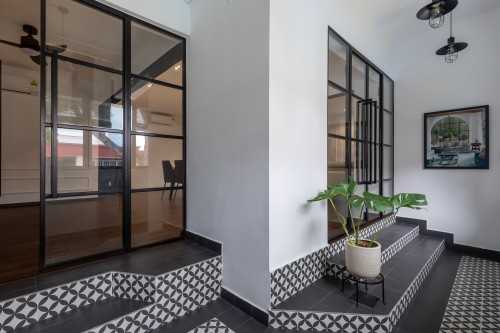 Country Entryway at Jumbo house
