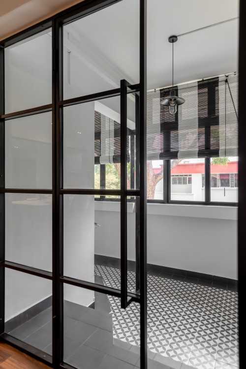 Country Entryway at Jumbo house