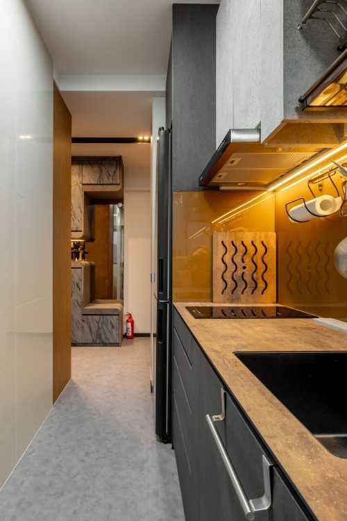 Transitional Kitchen at Tampines central