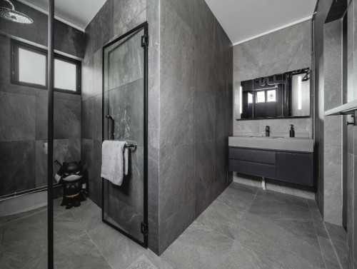 Contemporary Bathroom at 201 Bishan st23