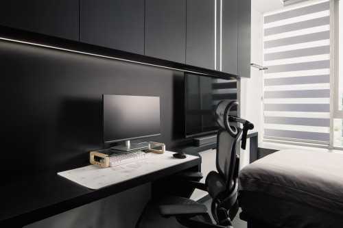 Modern Bedroom at 53 Compassvale Bow, The Quartz Condo
