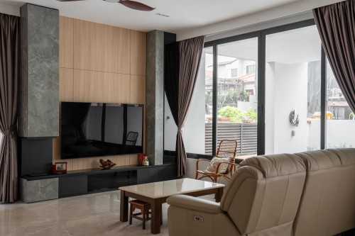 Contemporary Living Room at Toh Estate