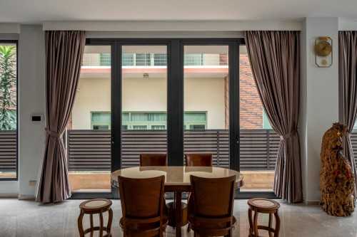 Contemporary Dining Room at Toh Estate