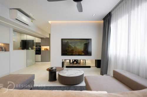 Modern Living Room at Pasir Ris | 140 Pasir Ris