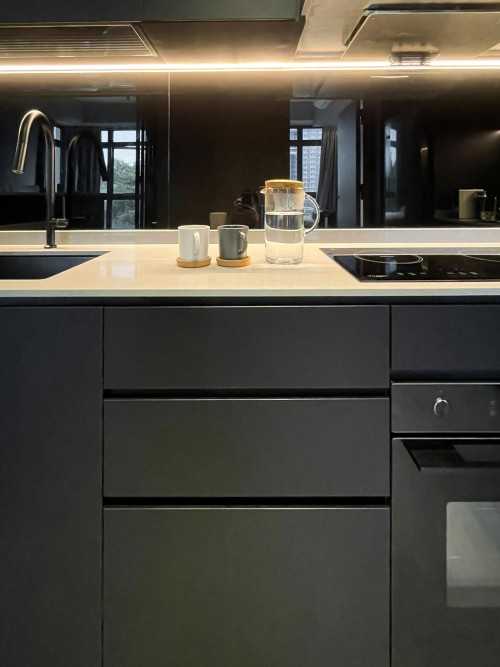 Scandinavian Kitchen at City Square Residences