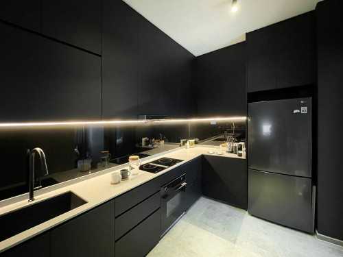 Scandinavian Kitchen at City Square Residences