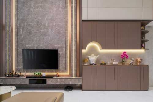 Modern Living Room at 12 amber road nyon