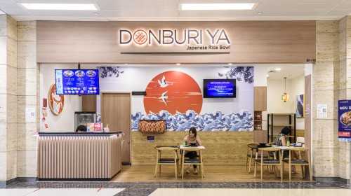 Minimalist Restaurant at DONBURI YA CITYLINK MALL