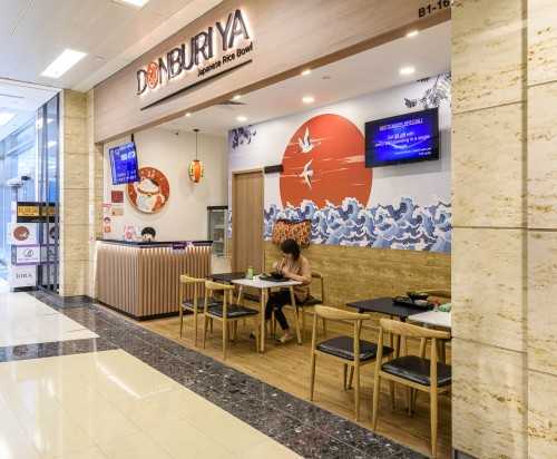 Minimalist Restaurant at DONBURI YA CITYLINK MALL
