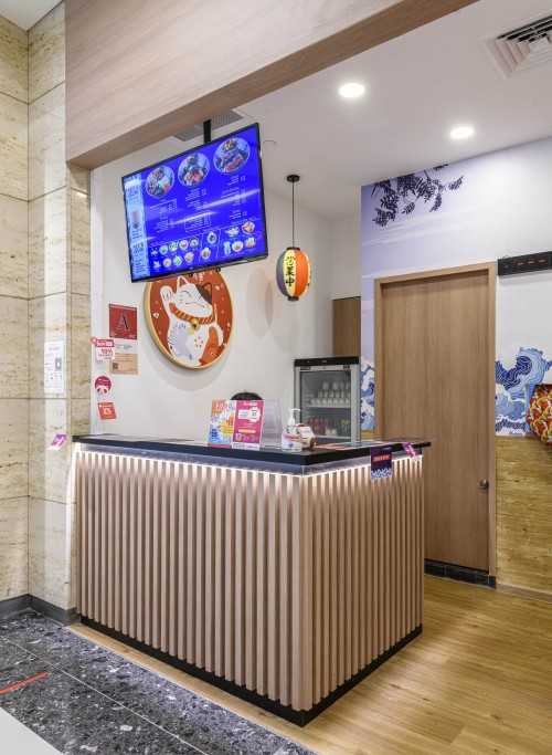 Minimalist Restaurant at DONBURI YA CITYLINK MALL