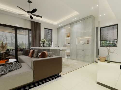 Modern Living Room at Jewel @ Buangkok