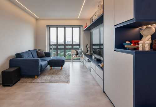 Scandinavian Living Room at Dawson 87