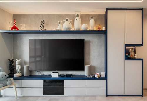 Scandinavian Living Room at Dawson 87