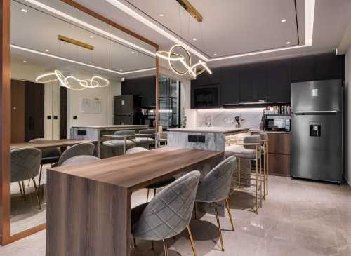 Contemporary Dining Room at Dawson 87 (2)