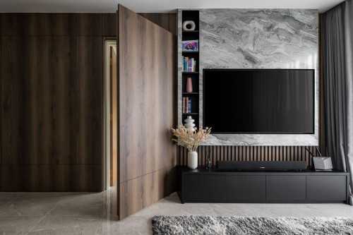 Contemporary Living Room at Dawson 87 (2)