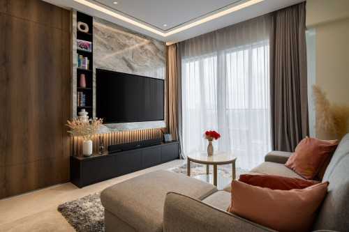 Contemporary Living Room at Dawson 87 (2)