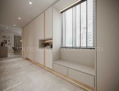 Scandinavian Living Room at 20 serangoon the afinity