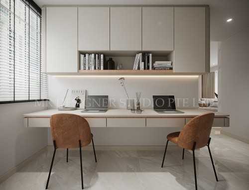 Scandinavian Bedroom at 20 serangoon the afinity