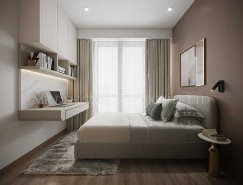 Scandinavian Bedroom at 20 serangoon the afinity
