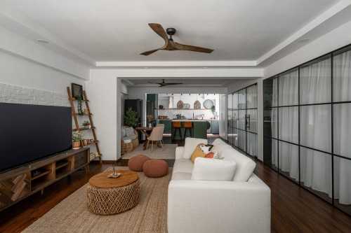 Scandinavian Living Room at 486B Tampines