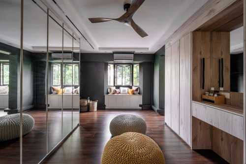 Scandinavian Walk-in Wardrobe at 486B Tampines