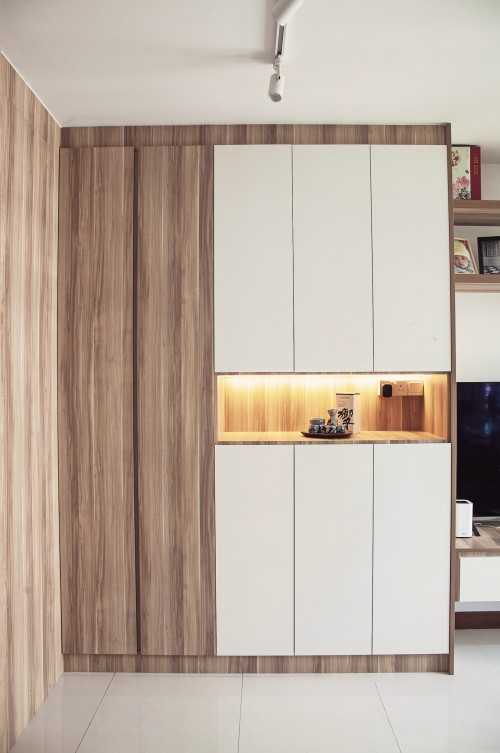 Scandinavian Living Room at 817C Keat Hong Link