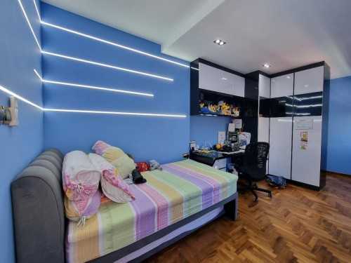 Eclectic Bedroom at English Villa