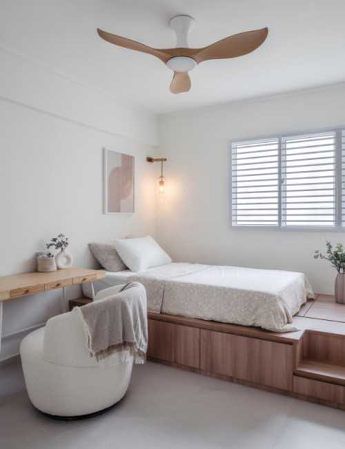Modern Bedroom at 428 Bedok North Road
