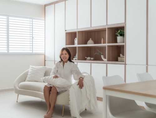 Modern Living Room at 428 Bedok North Road