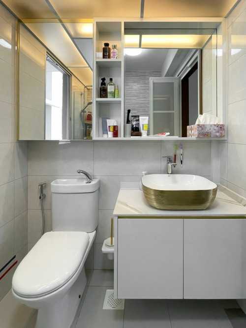 Scandinavian Bathroom at Casa Spring @ Yishun