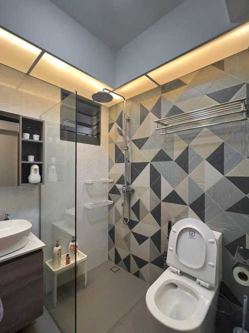 Scandinavian Bathroom at Clementi NorthArc