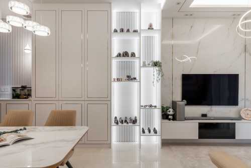 Modern Living Room at Stirling Road