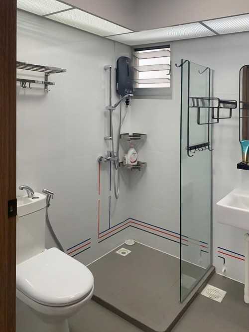 Scandinavian Bathroom at Woodlands Glade