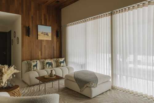 Minimalist Living Room at iResidences