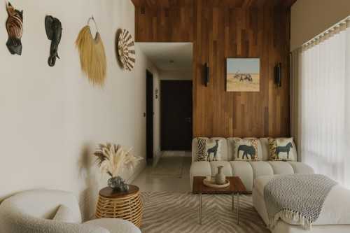 Minimalist Living Room at iResidences